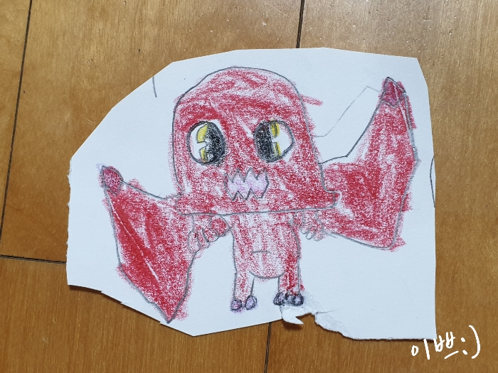  [아들 2호의 그림]  #신비아파트#추파카브라