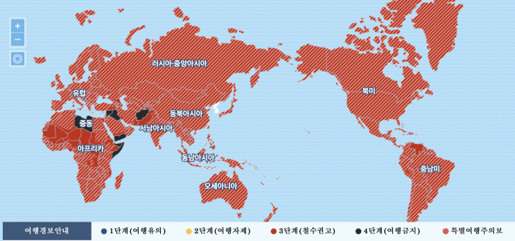  코로나19 관련 각구의 해외입구자에 대한 입국제한 조치 실시 국가 (12.31)