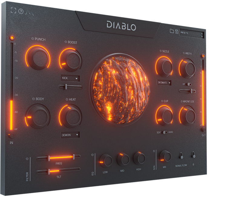  무료 Drum Enhancer / Cymatics - Diablo / 악마같이 강렬한 드럼싸운드를 만들어주는 플러그인