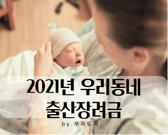  2021년 출산장려금 우리동네별 지원금 확인 3초면 끝!