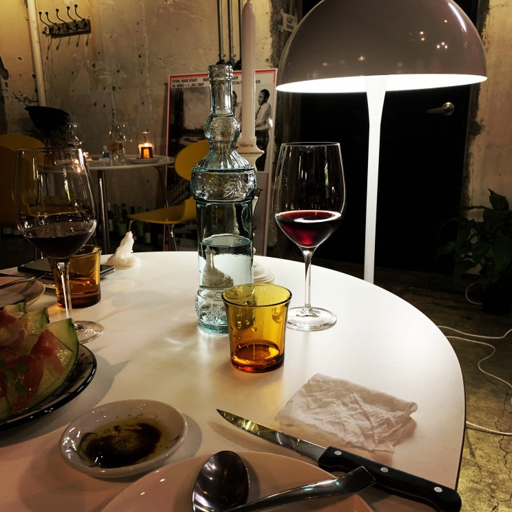 코로나 시기에 붐비지 않는 예약제 트라토리아 프레스카 연희동 이탈리안 와인 레스토랑, 참 예뻤던 곳