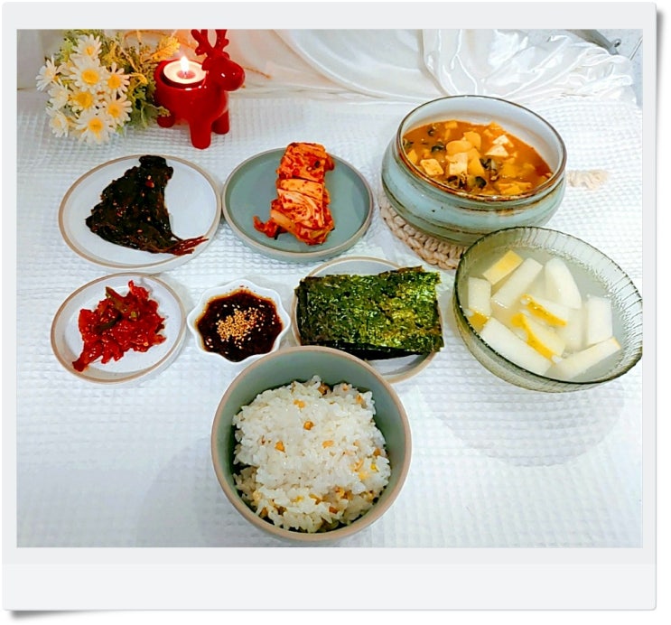  우렁강된장 만드는법 다담 사용
