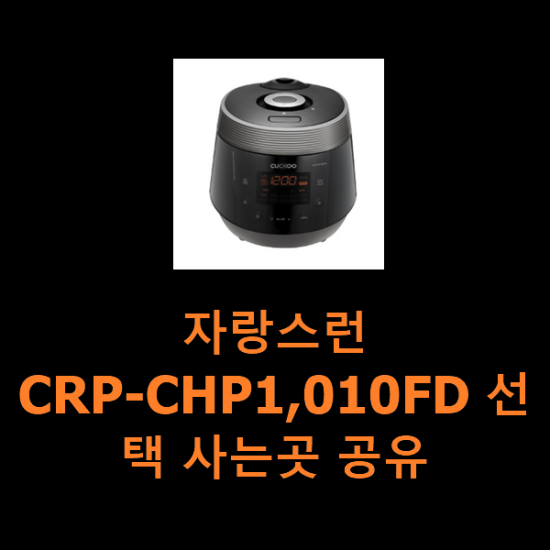 자랑스런 CRP-CHP1,010FD 선택 사는곳 공유