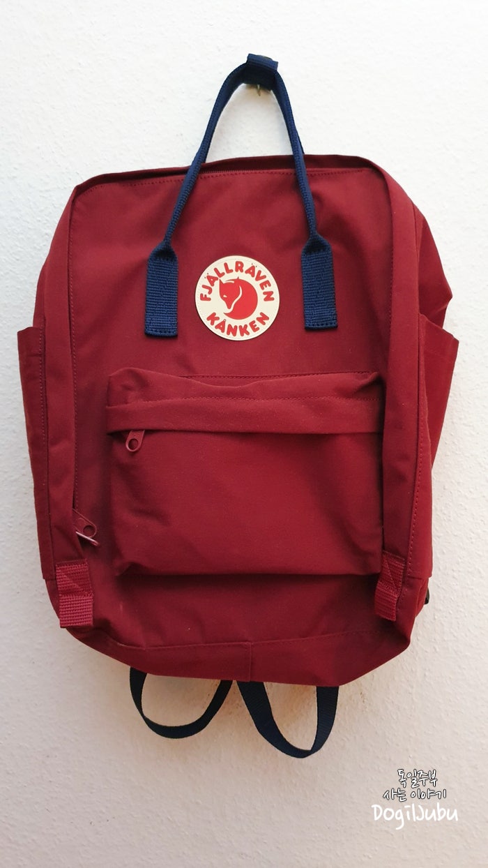 스웨덴 감성 피엘라벤 칸켄 클래식 백팩 (Fjallraven Kanken) 옥스레드+로얄블루