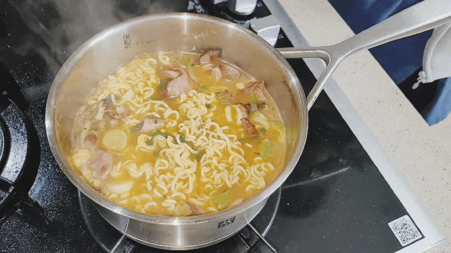  훈제오리 다양한 요리법, 라면(맛남의 광장 꽁지면), 감자볶음, 김치볶음 도전!