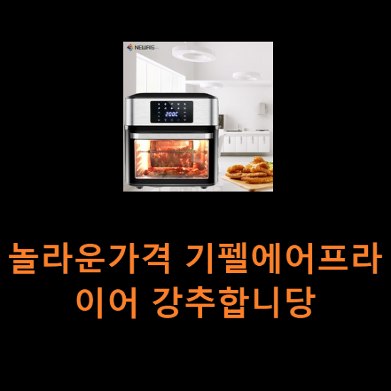 놀라운가격 기펠에어프라이어 강추합니당 놀라운가격 기펠에어프라이어 강추합니당