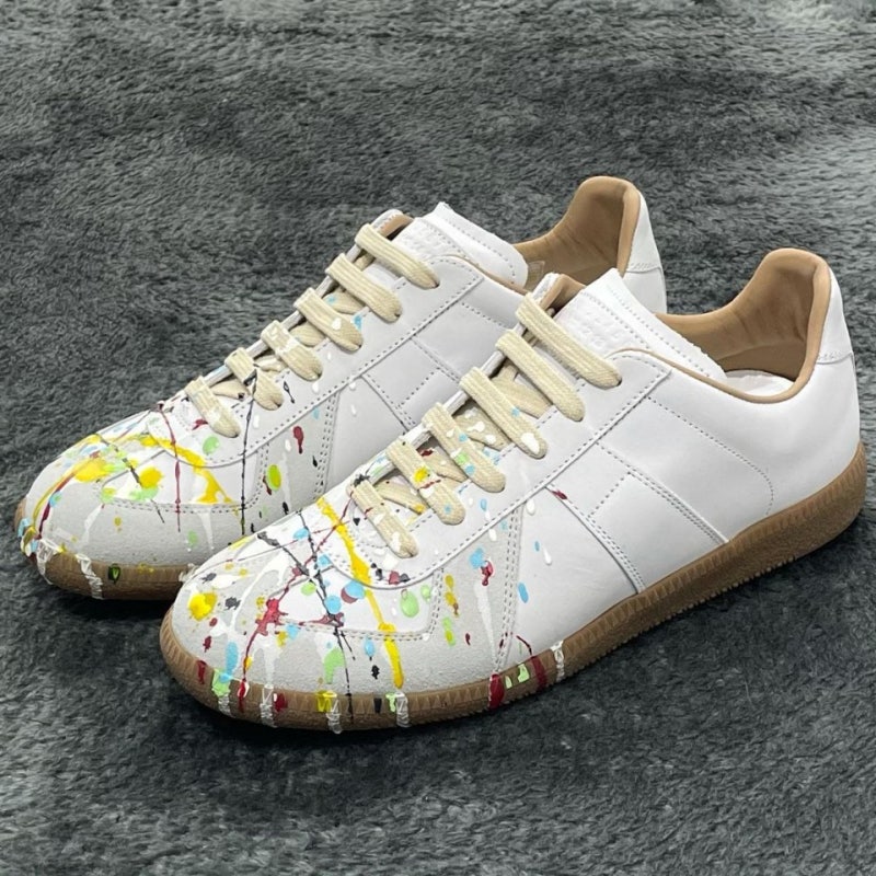 20FW Maison Margiela 메종마르지엘라 독일군 페인트 스니커즈 : 네이버 블로그 20Fw Maison Margiela 메종마르지엘라 독일군 페인트 스니커즈 : 네이버 블로그