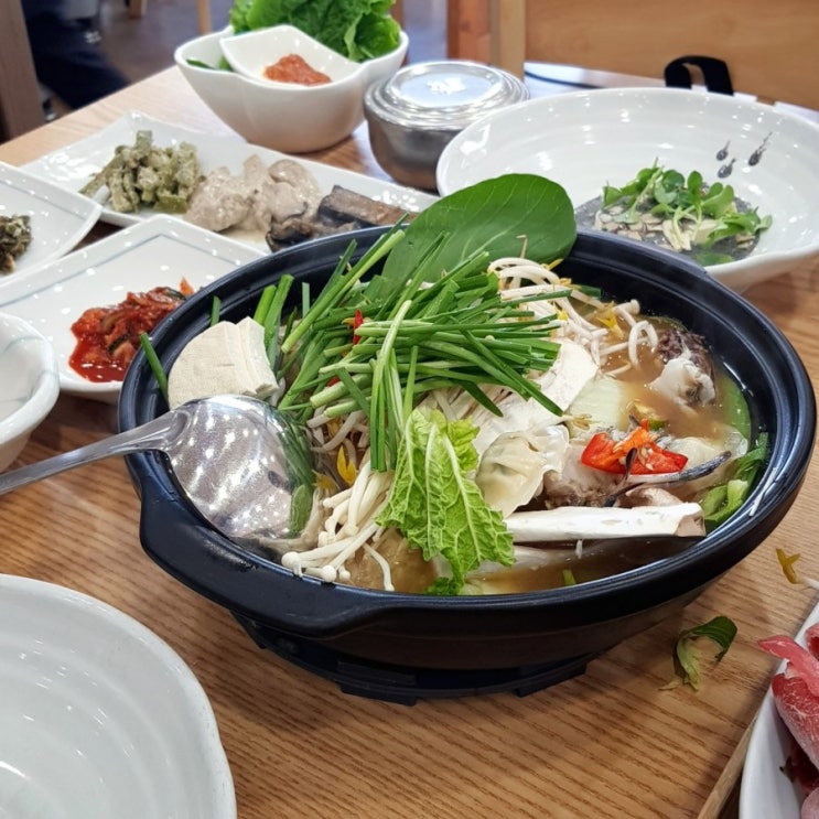  광양 중마동 한정식 맛집 매화향 샤브샤브
