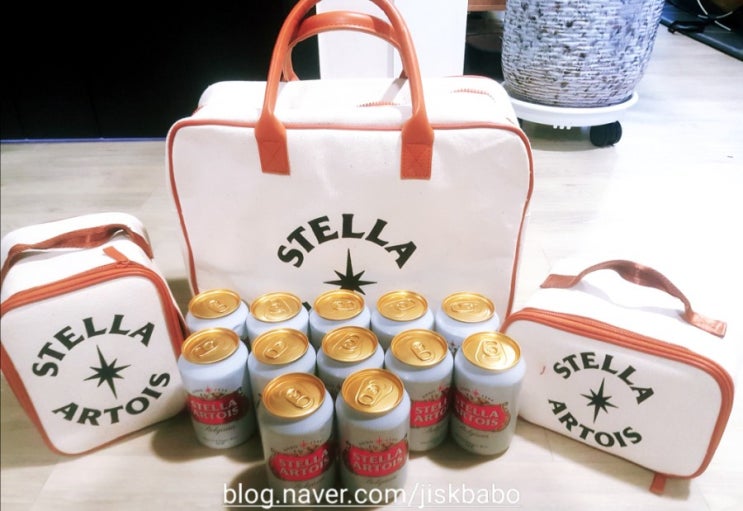  스텔라 맥주 쿨러백, 이마트 한정판 겟:)