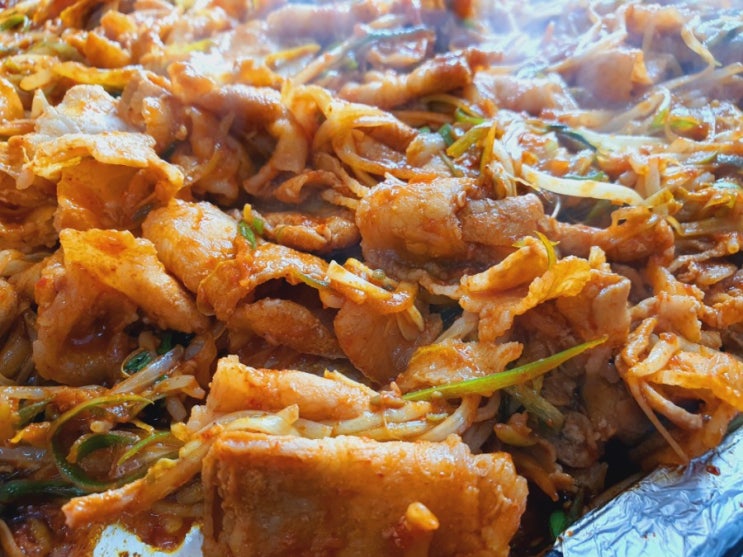 매콤하고 푸짐한 [여주 파불고기]