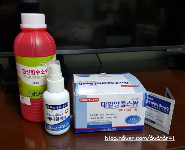  소독약 알코올  활용 알고 쓰기