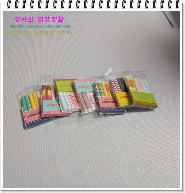  [연필캡] 연필뚜껑 마개 구입 후기