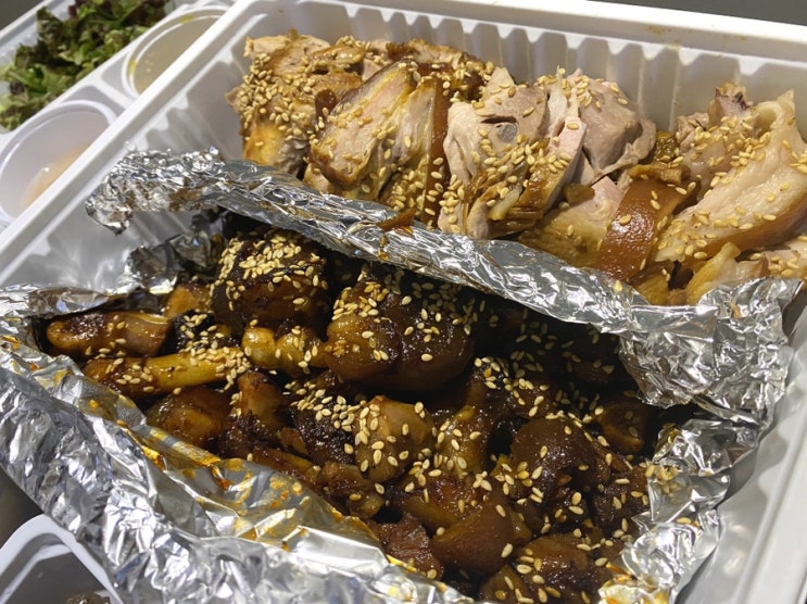  오빠랑 자주 배달시켜먹는 대구 장기동 맛집 깔꾸리족발보쌈국수 (구.잭아저씨)
