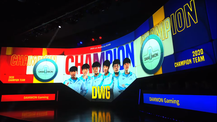  [LoL] 압도적 경기력 담원 게이밍 3대 0으로 농심 격파하며 케스파컵 우승, 쇼메이커 MVP 등극!