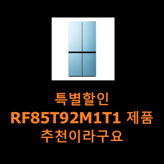 특별할인 RF85T92M1T1 제품 추천이라구요