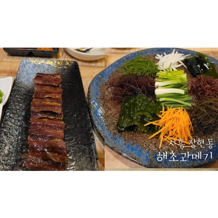  시흥시청맛집 장현동 해초과메기 (포장가능)
