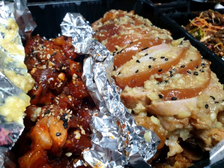  야식추천메뉴 오풍미족발 마늘족발, 불족발 포장할인