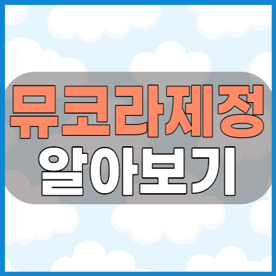 뮤코라제정 한미약품 소염제 복용전 확인해야 할 효능과 부작용 그리고 주의사항