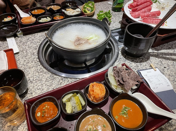 고급진 프리미엄 샤브샤브 진상 다녀왔어요 !!