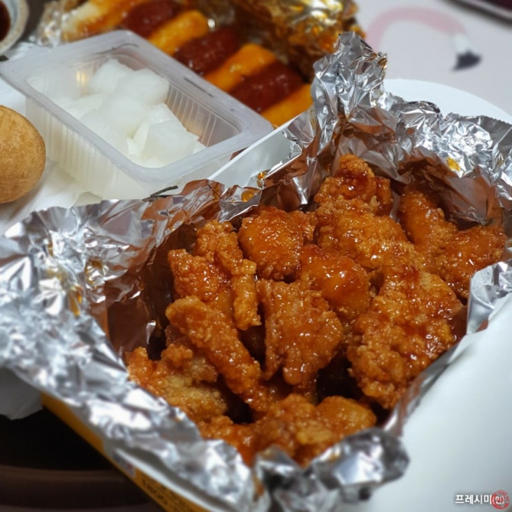 치킨마루 79깡정 1인메뉴 추천! 순살치킨으로 맛있는 한끼!