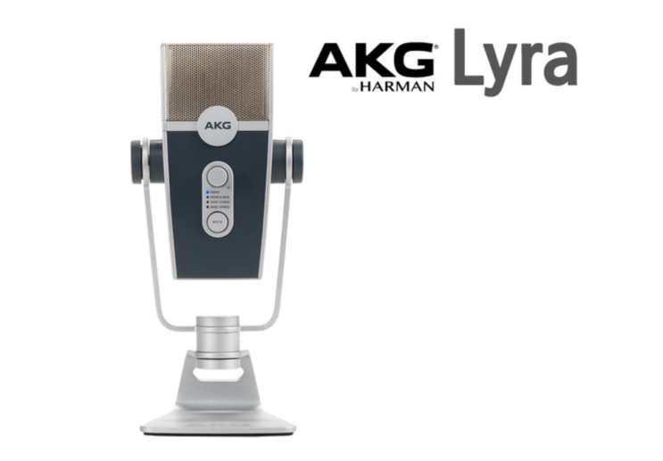  방송용마이크, AKG Lyra 다양한 용도로 사용할 수 있어요.