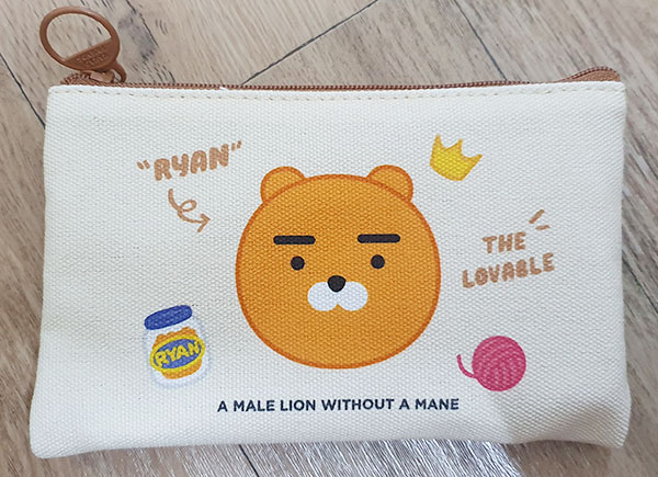  라이언 파우치를 샀다~ (약 넣을려고 샀음 ㅇㅇ)