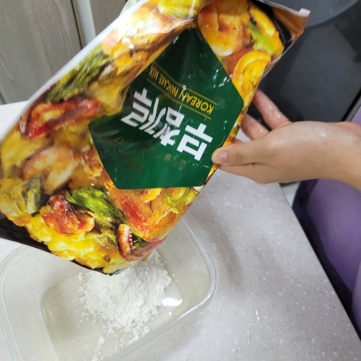  맛있는 감자수제비 간단 레시피 부침가루로 만들어봤어요
