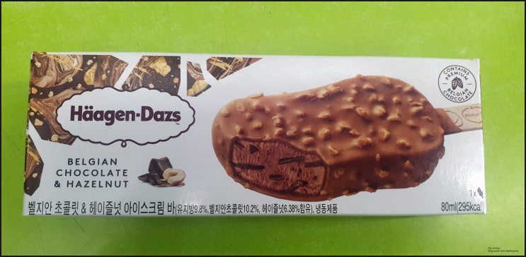  [하겐다즈 벨지안 초콜릿 헤이즐넛]
