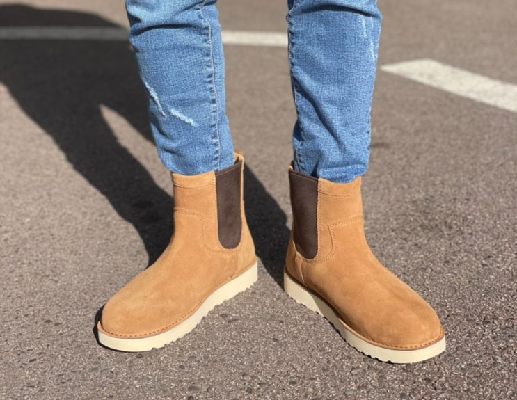  UGG 캠프아웃 첼시 부츠 맨즈 260사이즈, 겨울철 혹한기 필수 템! 남성 어그 부츠 후기