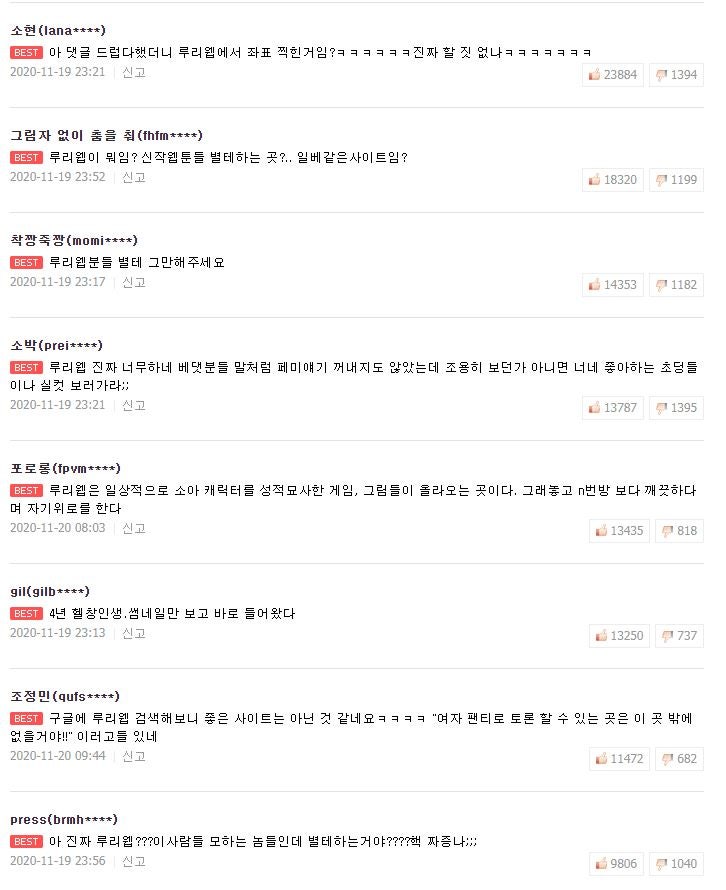 커뮤니티 '루리웹'은 왜 그렇게 분탕을 치고 다니는 걸까?(Feat.여성전용헬스장 진달래짐) : 네이버 블로그
