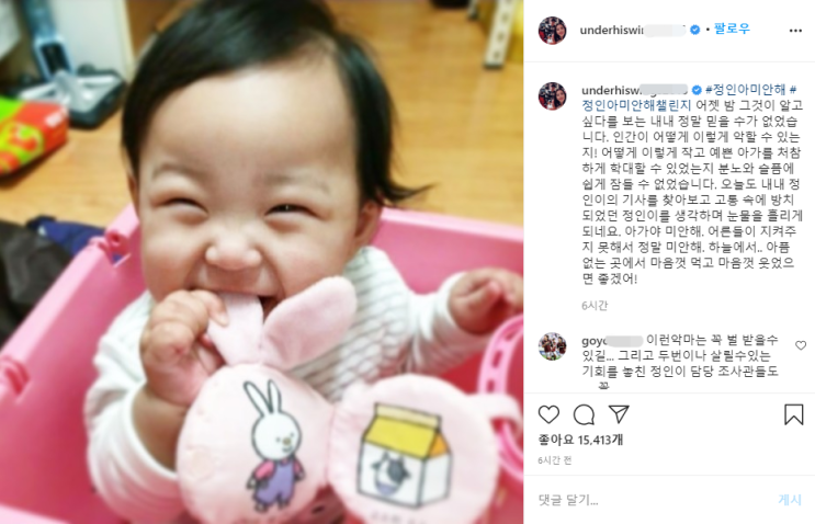  한혜진 아동학대 분노 정인이 사건 총정리, 프로필
