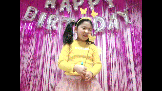  간단한 생일파티용품으로 집에서 생파하기!