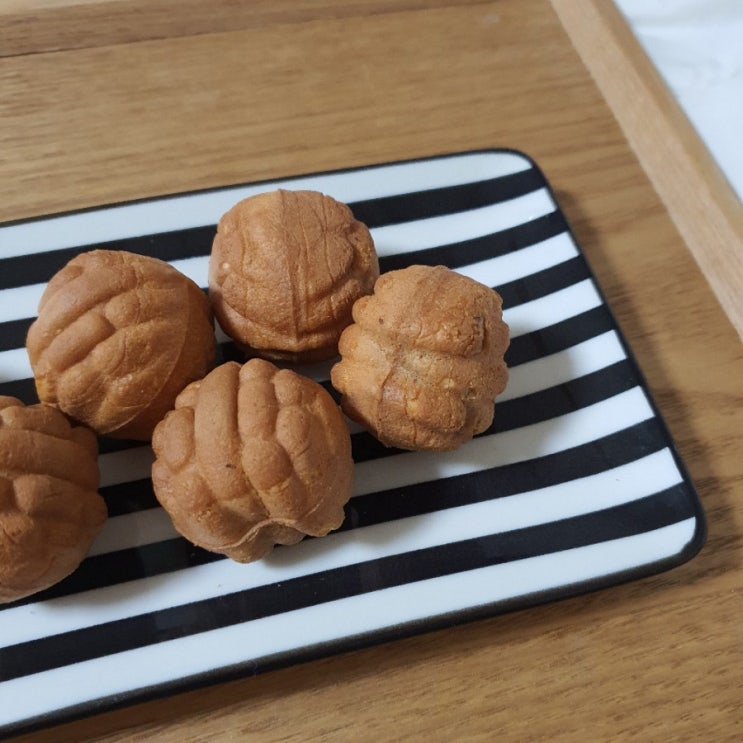  냉동호두과자 에어프라이어, 겉바속촉! 방금 막 만든것 처럼 맛있다