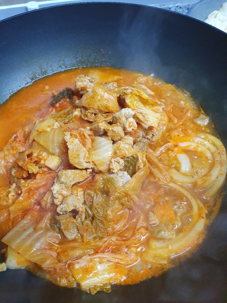  [착한상품몰] 자취생간단요리 쇼핑몰에서 맛있는 김치찌개 주문한 후기