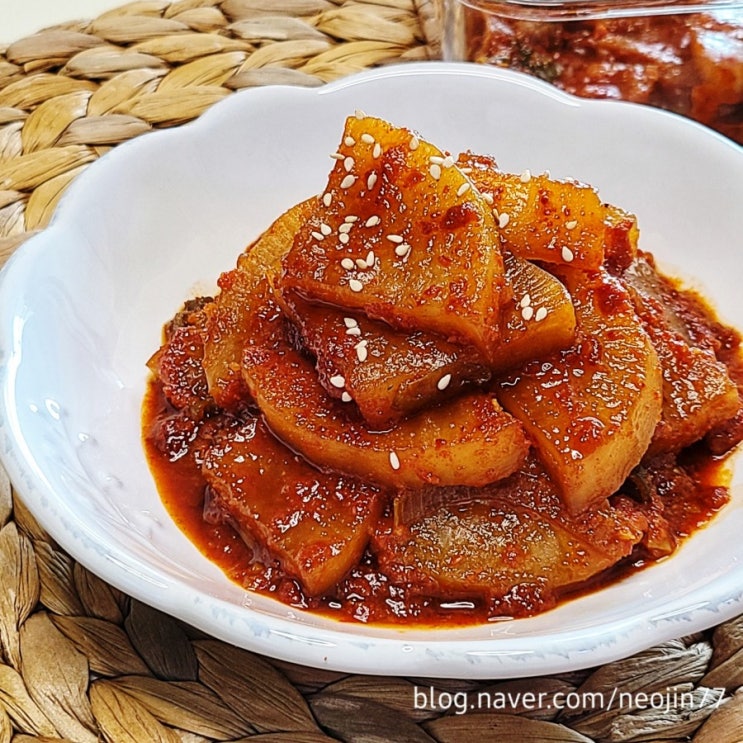 Jinny's집밥레시피 무조림 만들기 매콤짭짤한 시골식 밑반찬 Jinny's집밥레시피 무조림 만들기 매콤짭짤한 시골식 밑반찬