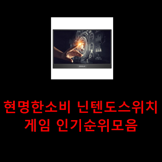 현명한소비 닌텐도스위치게임 인기순위모음