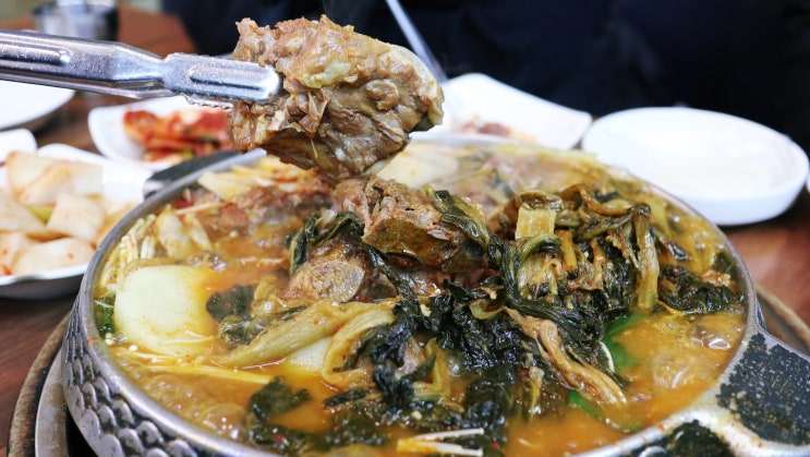  한대앞역 맛집 도깨비왕감자탕 양도 많고 맛있어요