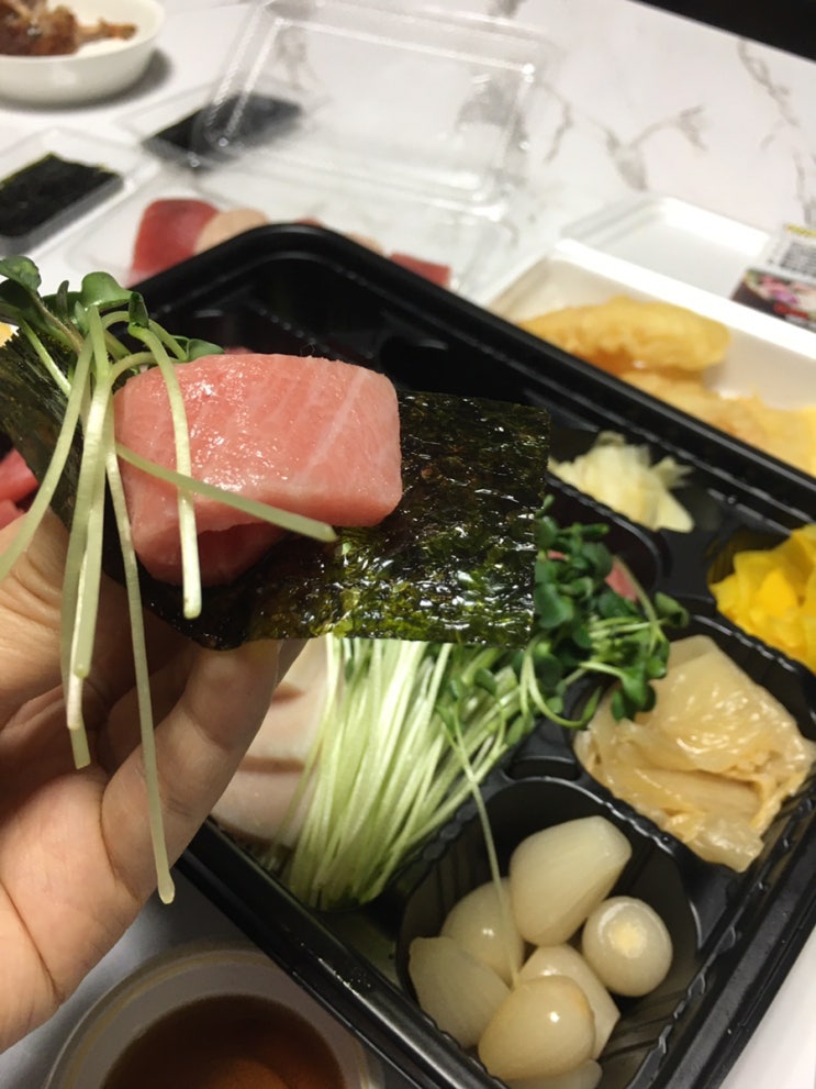  오이도 배달 맛집 - 미다미참치