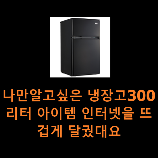 나만알고싶은 냉장고300리터 아이템 인터넷을 뜨겁게 달궜대요 나만알고싶은 냉장고300리터 아이템 인터넷을 뜨겁게 달궜대요