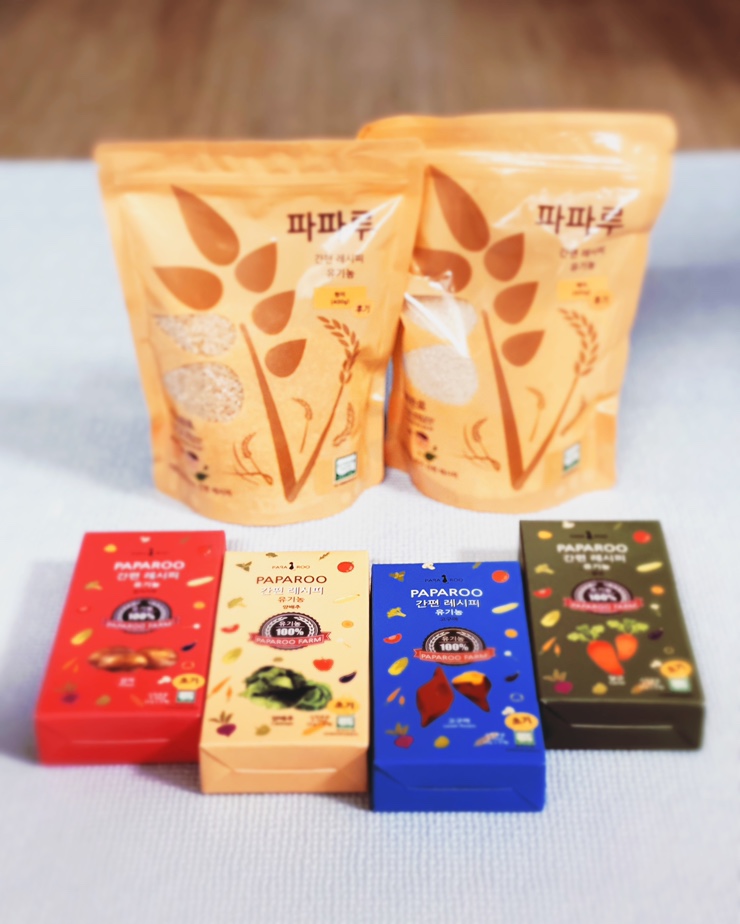  파파루에서 검증된 유기농 아기 이유식 재료를 찾으세요