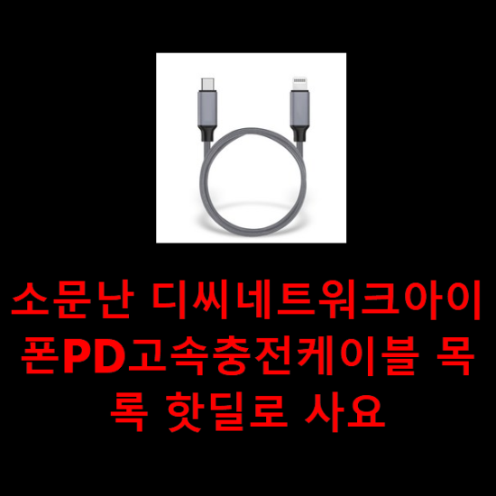 소문난 디씨네트워크아이폰PD고속충전케이블 목록 핫딜로 사요 소문난 디씨네트워크아이폰PD고속충전케이블 목록 핫딜로 사요