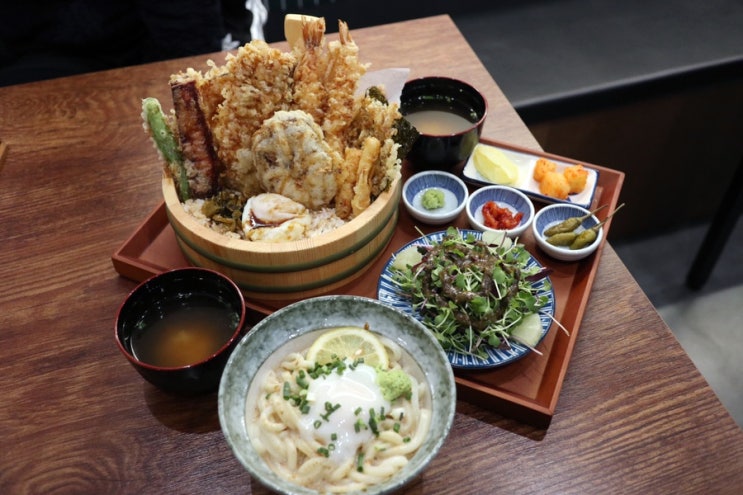  인천텐동 송도맛집 저스트텐동