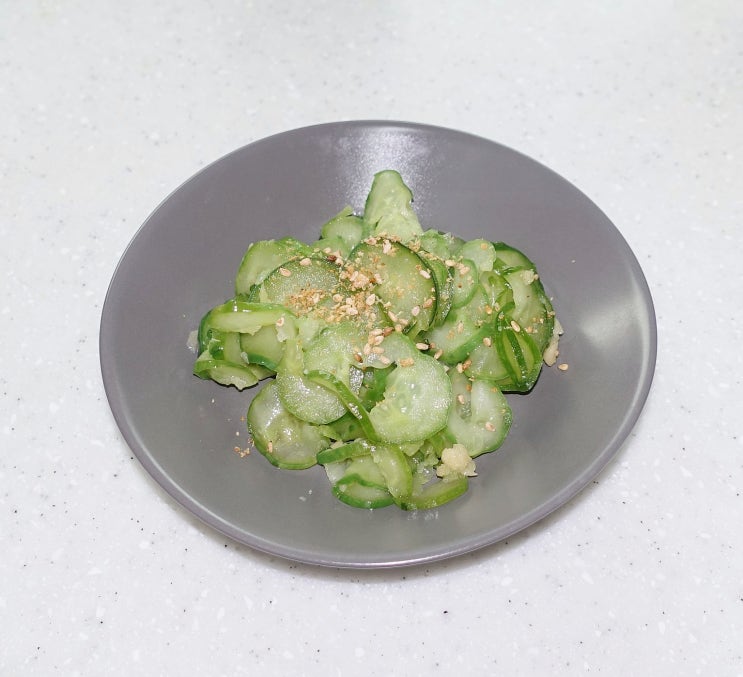  초간단 오이요리! 반찬으로 좋은 오이볶음