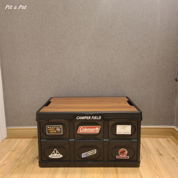  캠퍼필드 폴딩박스로 트렁크 정리함 종결