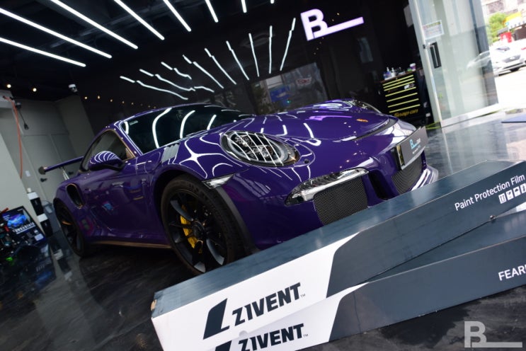  포르쉐 911 GT3RS PPF시공은 베이스 에서-!!!