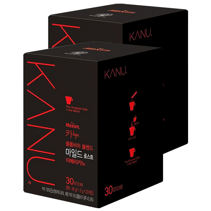 당신만 모르는 카누 콜롬비아 블렌드 마일드 로스트 아메리카노 원두커피믹스, 1.6g, 60개 알아요? 당신만 모르는 카누 콜롬비아 블렌드 마일드 로스트 아메리카노 원두커피믹스, 1.6g, 60개 알아요?