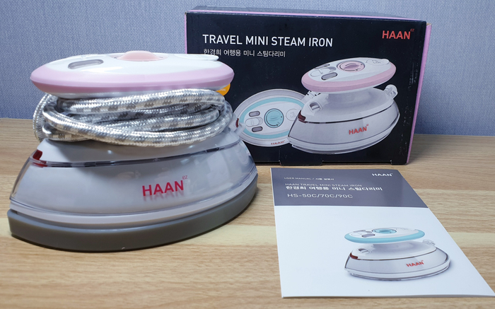  핸디형스팀다리미 추천 / 한경희 250도 고열 핸디 스팀다리미 HS-50C 후기