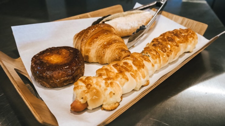  부평구청카페/부평구청맛집 드방르파크의 빵구입후기