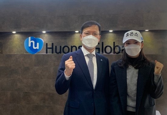 휴온스 골프단, 3년 연속 호성적 김소이 영입