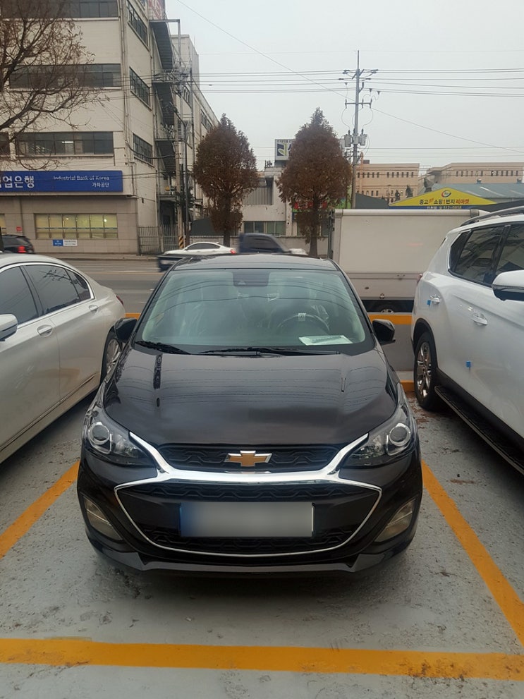  신한마이카신차 스파크 출고후기 및 카드캐쉬백도받기